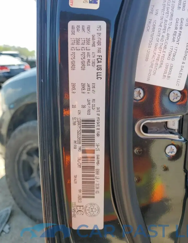 1C6RR7MT5GS120599# 13
