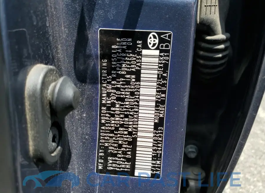 5YFBURHE8FP340206# 13