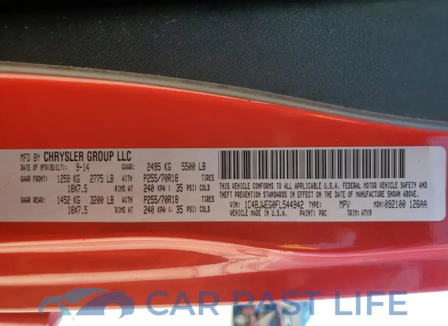 1C4BJWEG0FL544942# 12