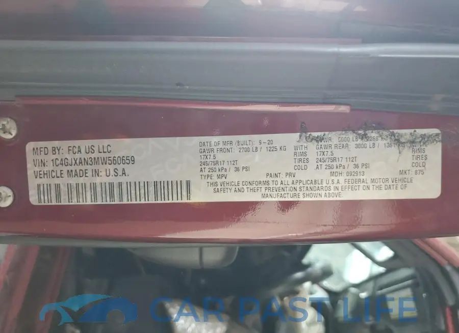 1C4GJXAN3MW560659# 13