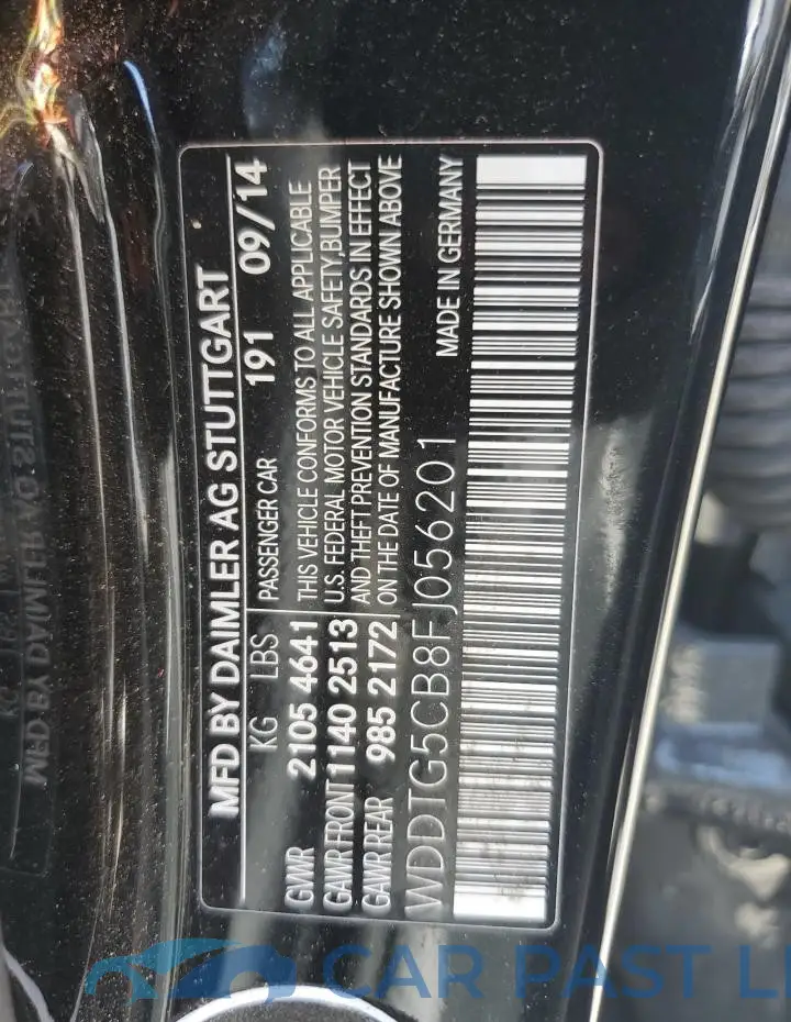WDDTG5CB8FJ056201# 12