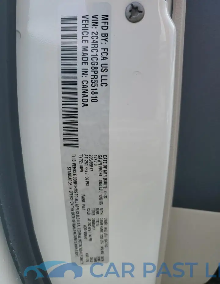 2C4RC1CG8PR551810# 14