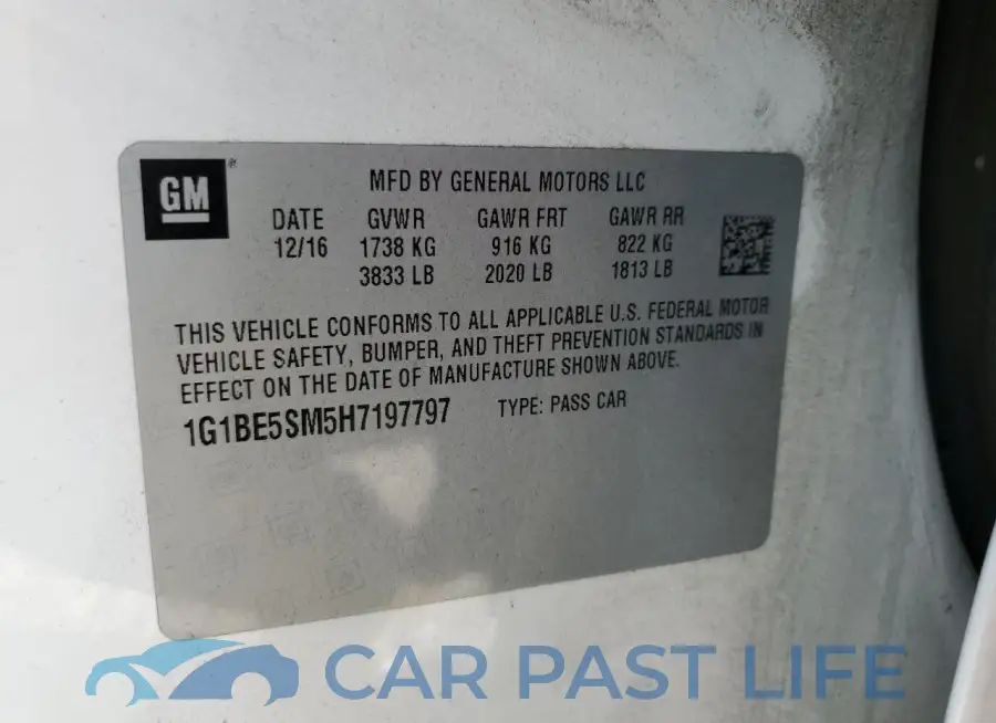 1G1BE5SM5H7197797# 13