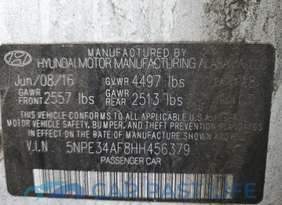 5NPE34AF8HH456379# 12