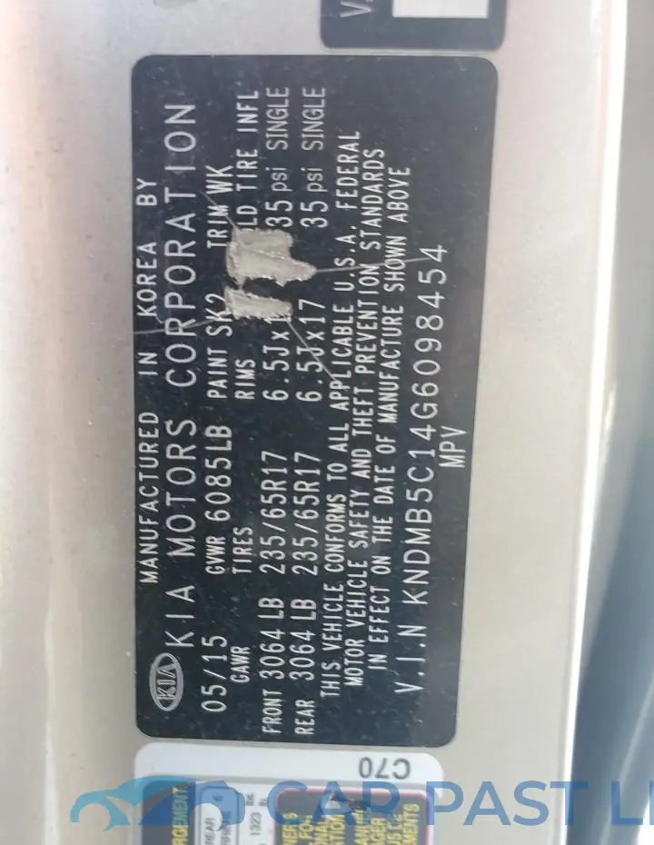 KNDMB5C14G6098454# 14