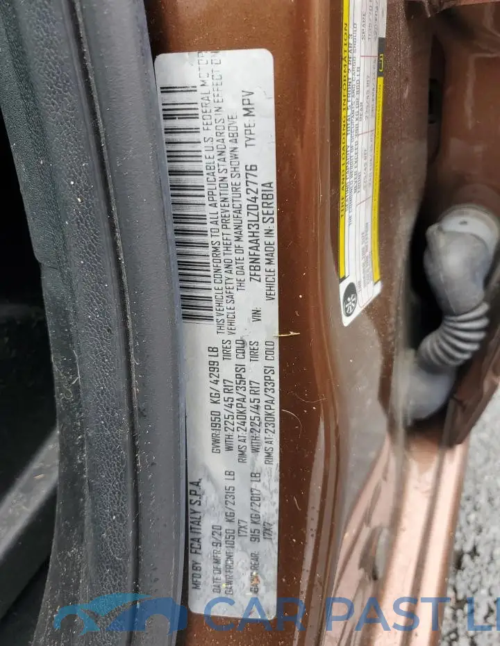 ZFBNFAAH3LZ042776# 14