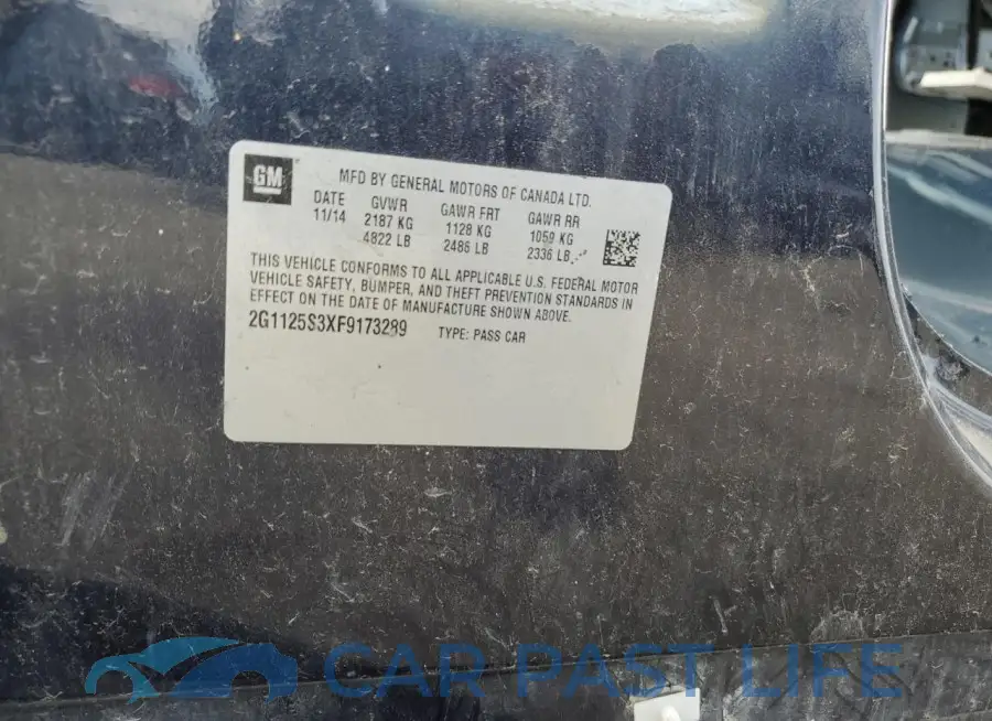 2G1125S3XF9173289# 12