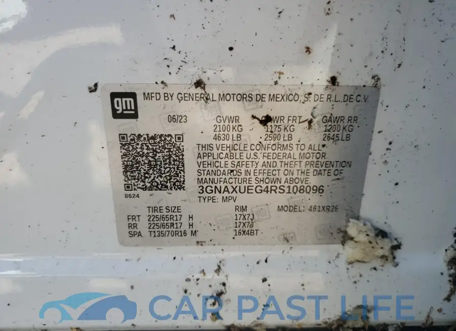 3GNAXUEG4RS108096# 13