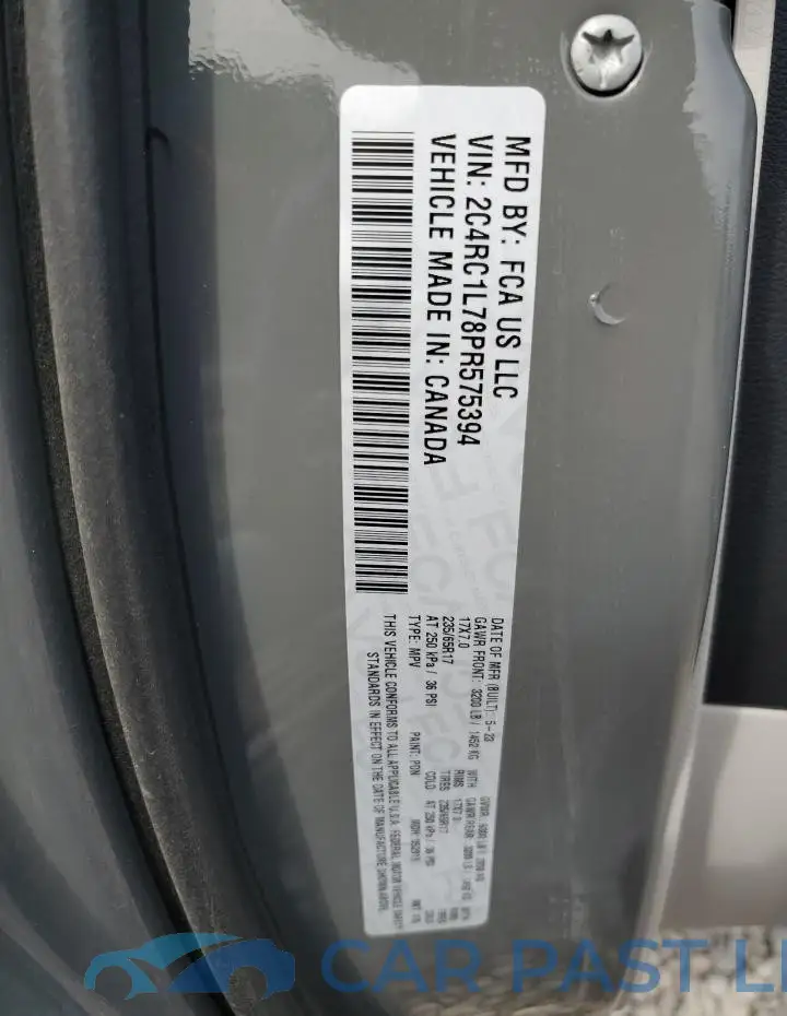 2C4RC1L78PR575394# 14