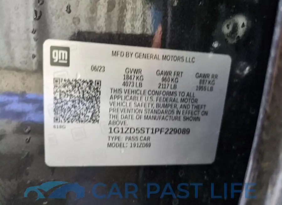 1G1ZD5ST1PF229089# 13