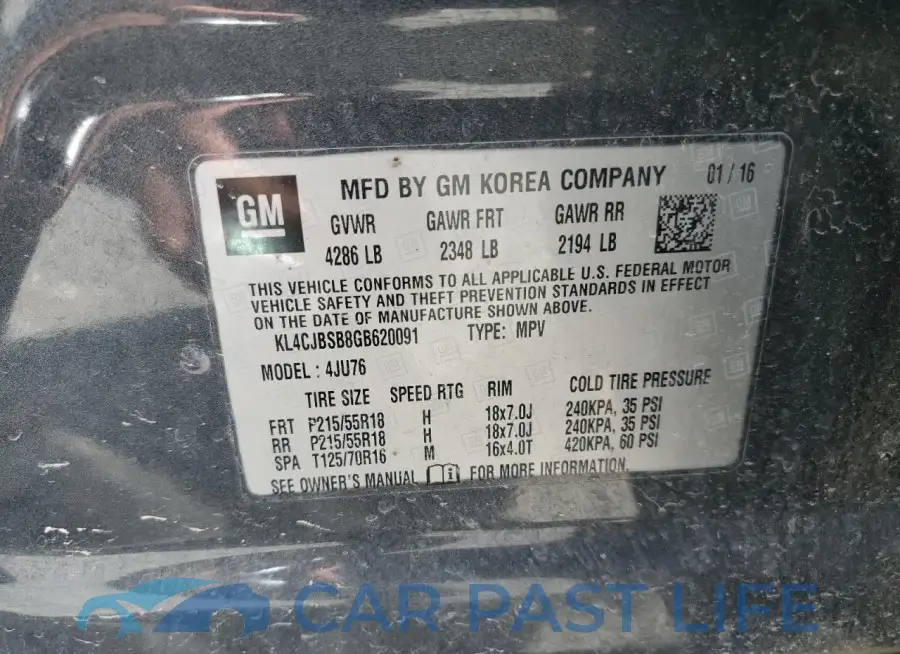 KL4CJBSB8GB620091# 13