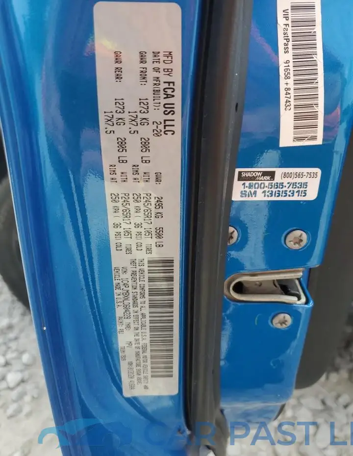 1C4PJMBXXLD604228# 13