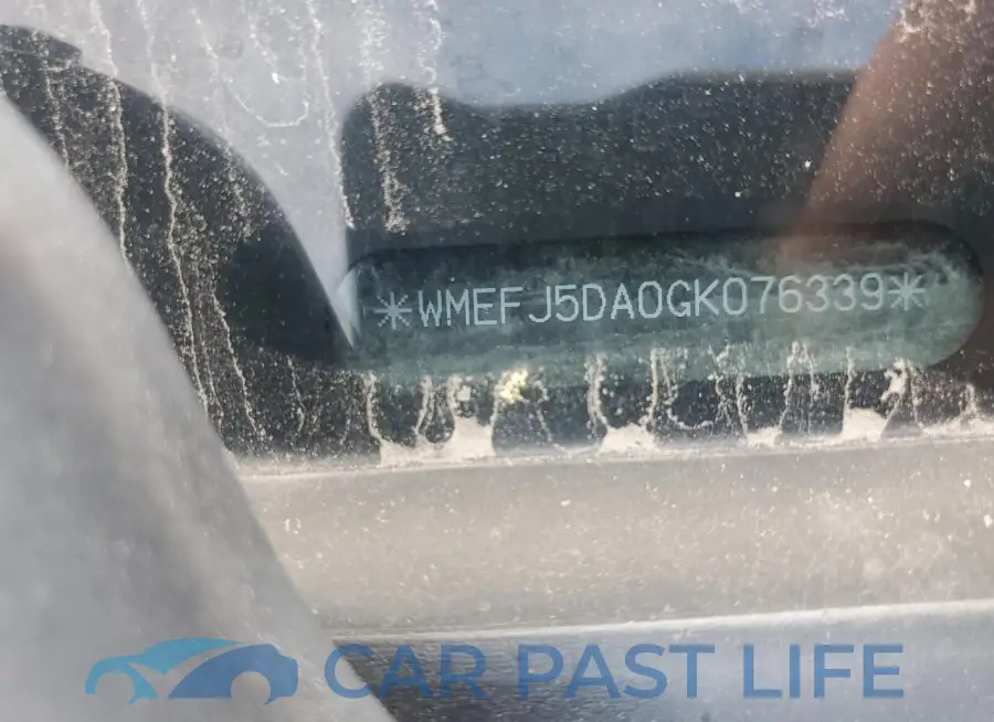 WMEFJ5DA0GK076339# 12