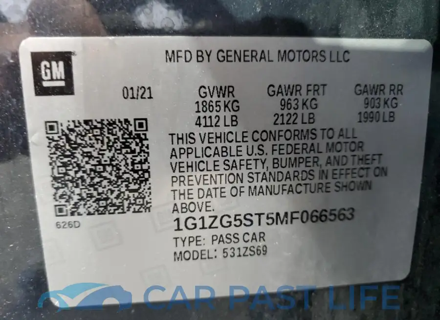 1G1ZG5ST5MF066563# 12