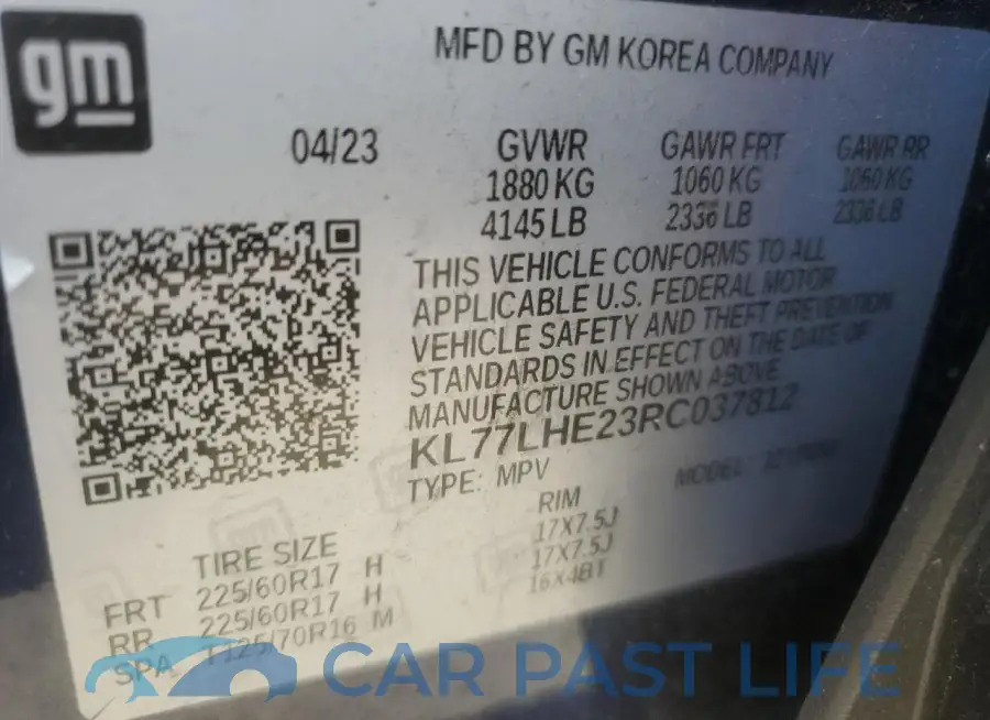 KL77LHE23RC037812# 13