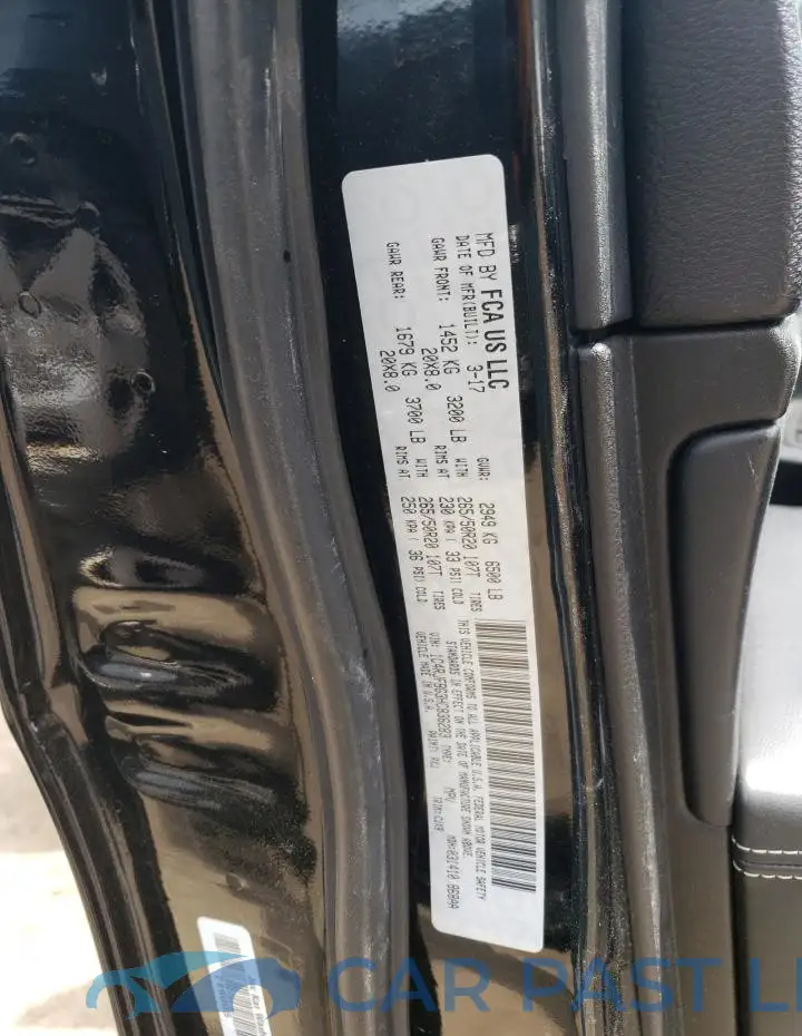 1C4RJFBG3HC836283# 12