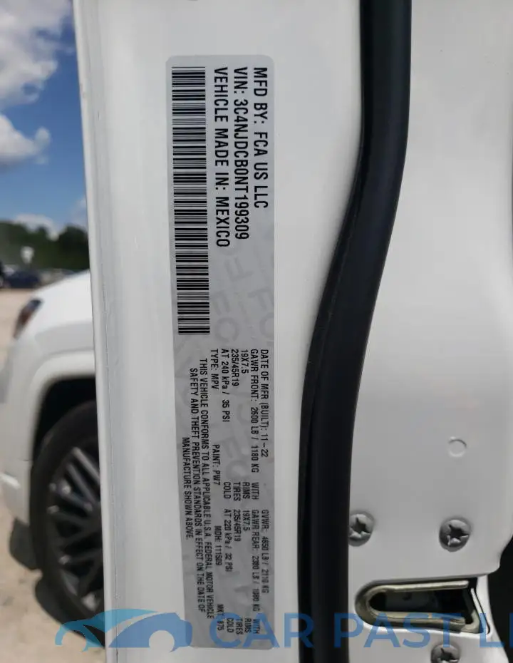 3C4NJDCB0NT199309# 14