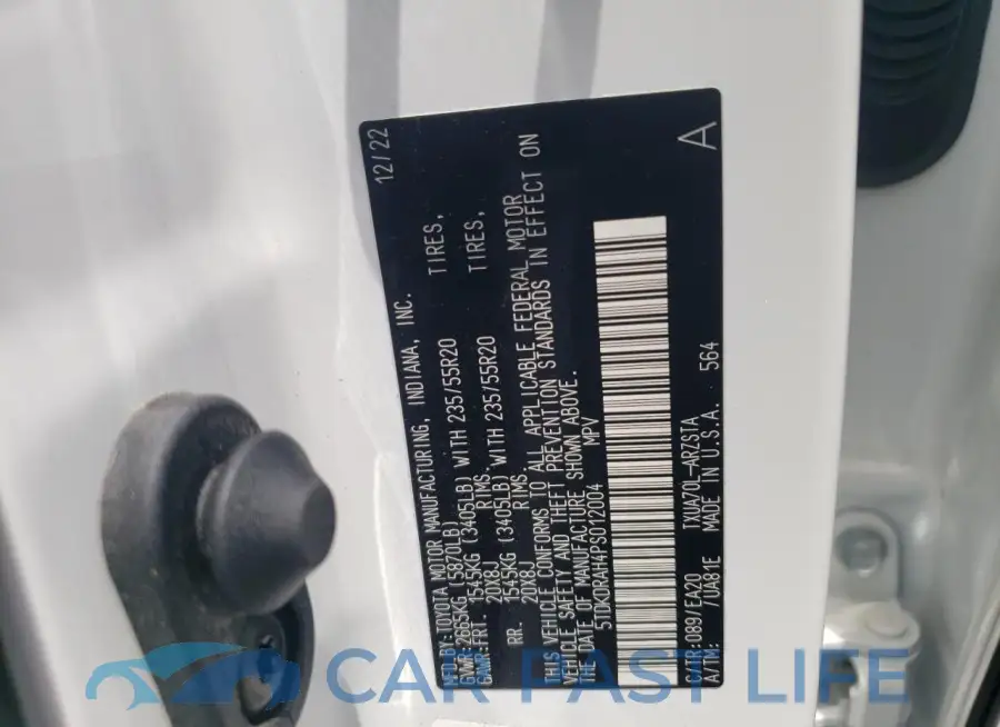 5TDKDRAH4PS012004# 13