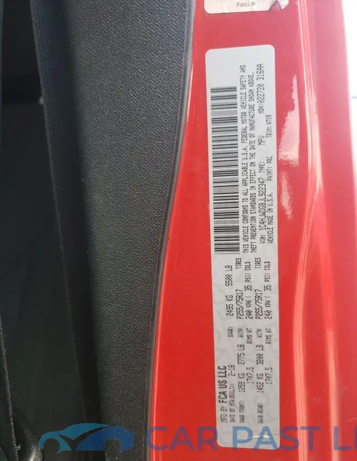 1C4HJWDG8JL922347# 14