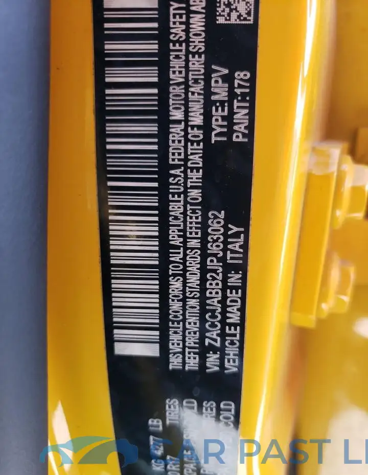ZACCJABB2JPJ63062# 13