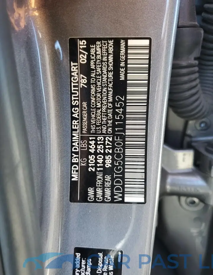 WDDTG5CB0FJ115452# 12