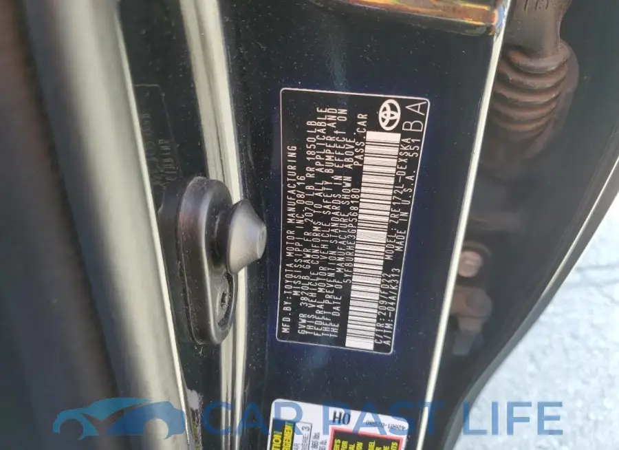 5YFBURHE3GP568180# 12