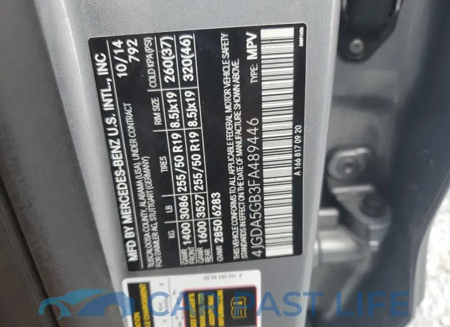 4JGDA5GB3FA489446# 13