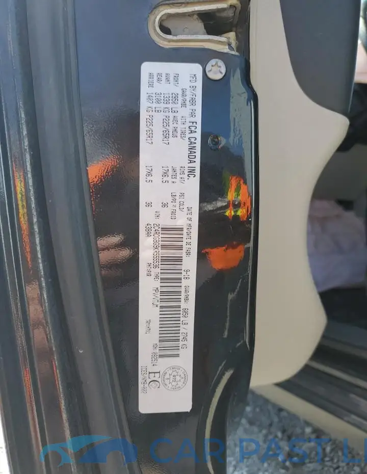 2C4RDGBG9KR555536# 14