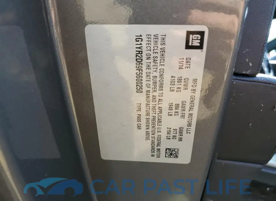 1G1YR2D69F5600250# 13