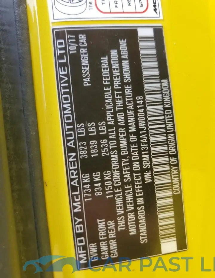 SBM13FAA1JW004148# 13