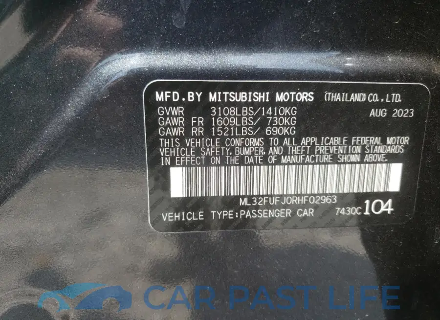ML32FUFJ0RHF02963# 12