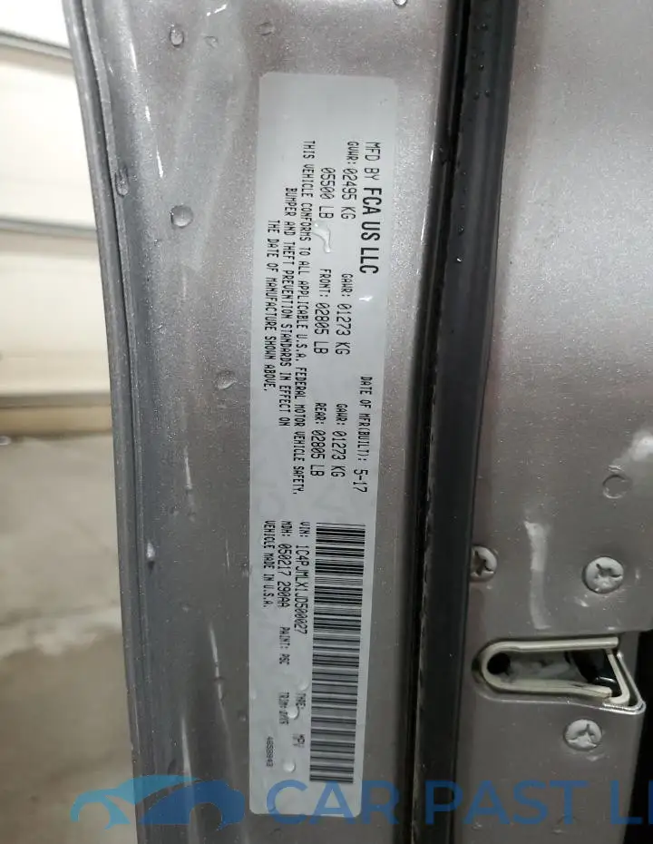 1C4PJMLX1JD500027# 13