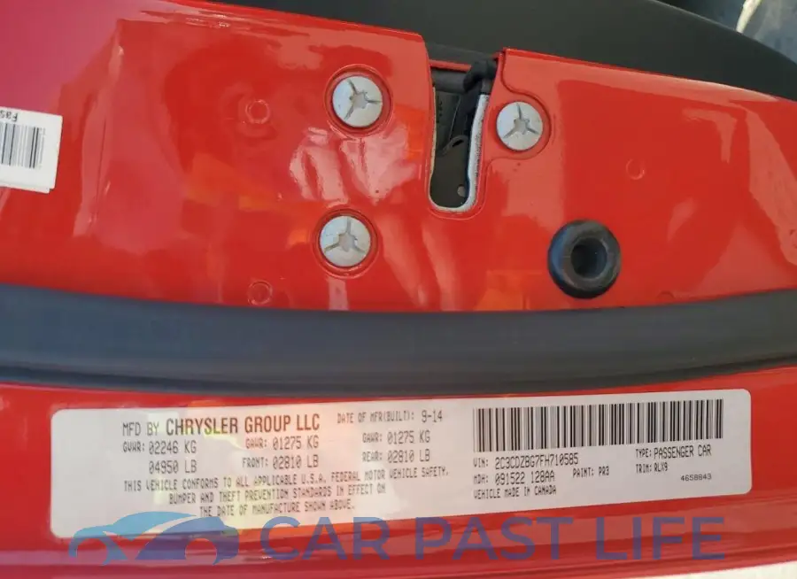 2C3CDZBG7FH710585# 12