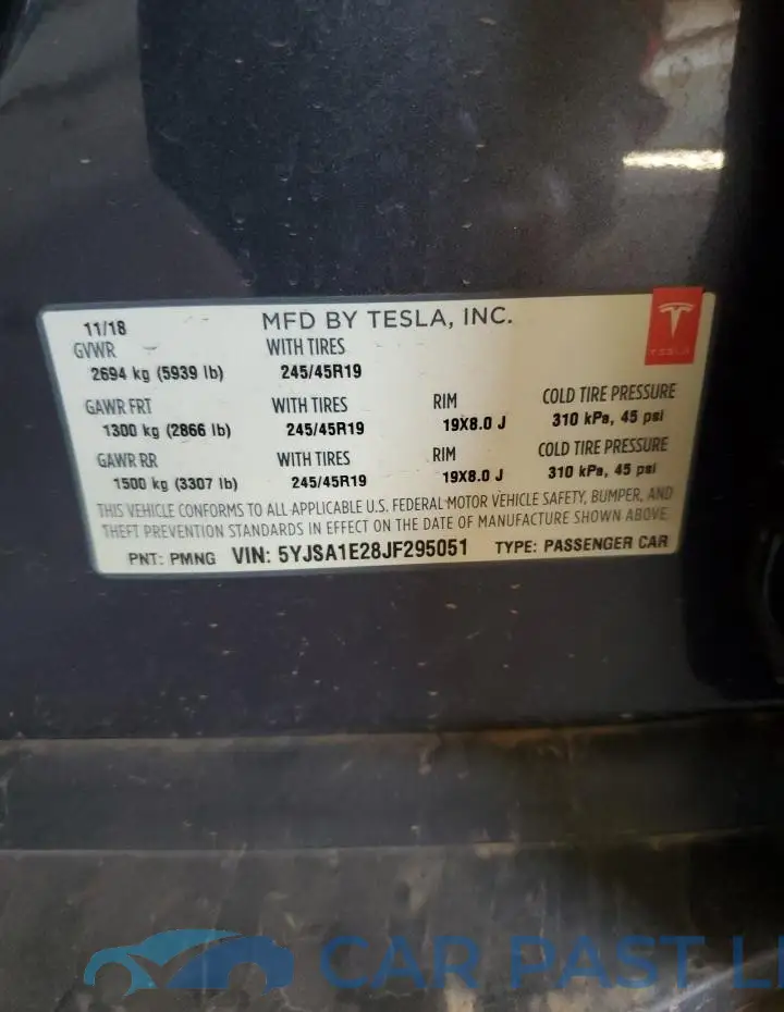 5YJSA1E28JF295051# 12