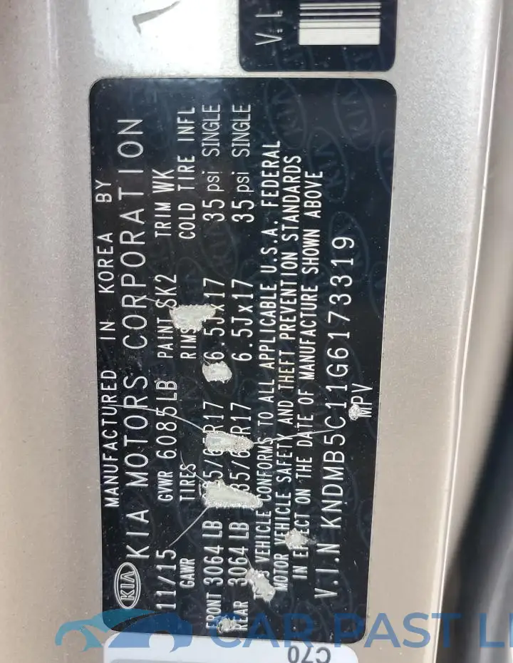 KNDMB5C11G6173319# 13