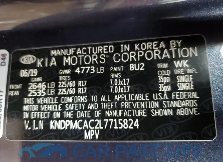 KNDPMCAC2L7715824# 13