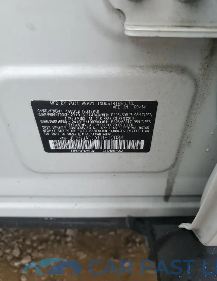 JF2SJADCXFH512084# 13