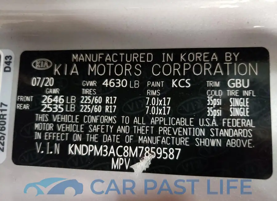KNDPM3AC8M7859587# 13