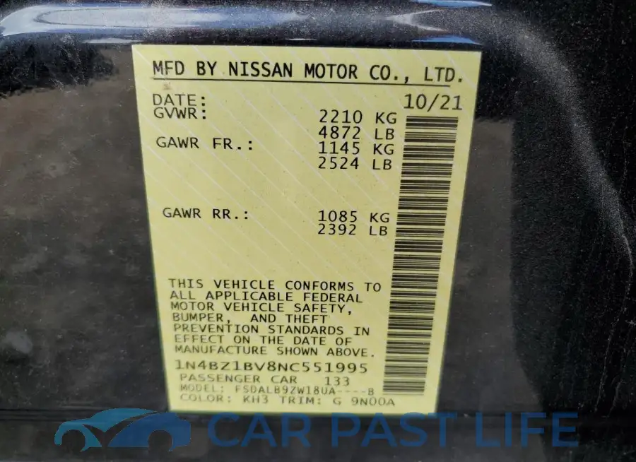 1N4BZ1BV8NC551995# 13