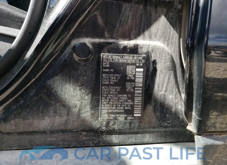 KNMAT2MT4JP620919# 12
