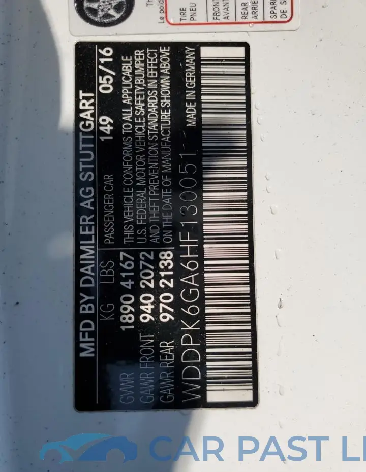 WDDPK6GA6HF130051# 12