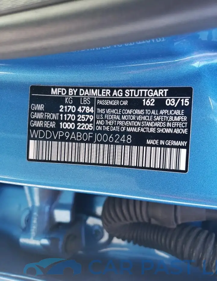 WDDVP9AB0FJ006248# 13