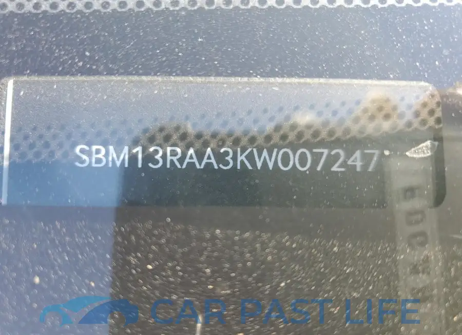 SBM13RAA3KW007247# 12