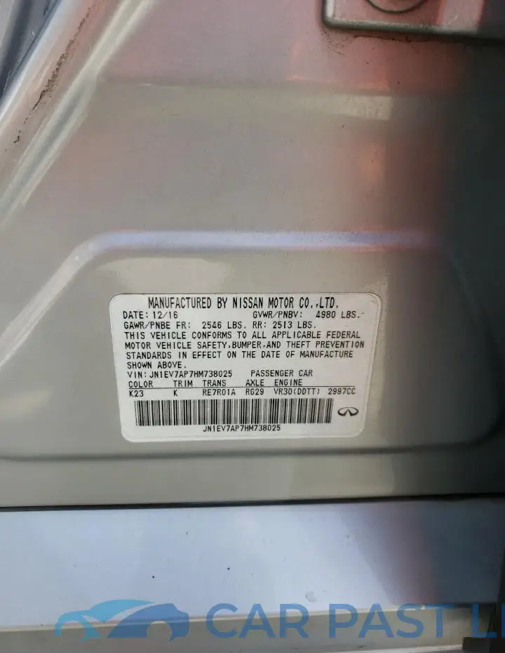 JN1EV7AP7HM738025# 12