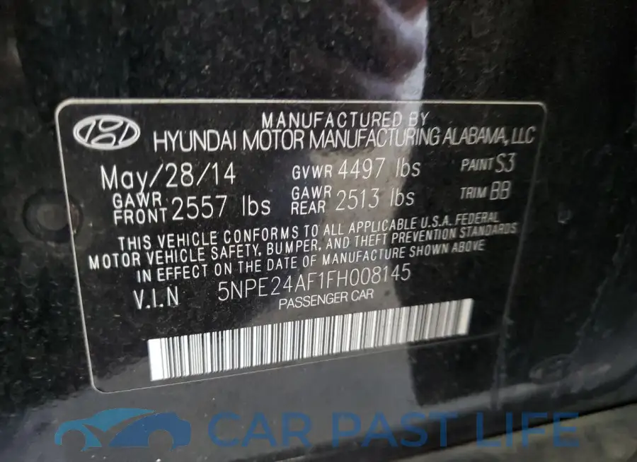5NPE24AF1FH008145# 12