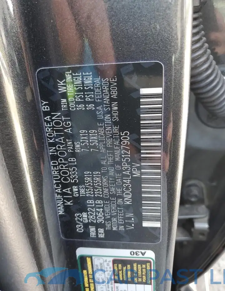 KNDC34LA3P5127905# 14