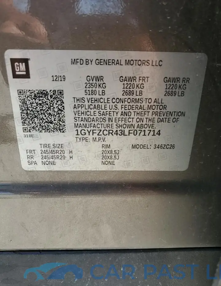 1GYFZCR43LF071714# 13
