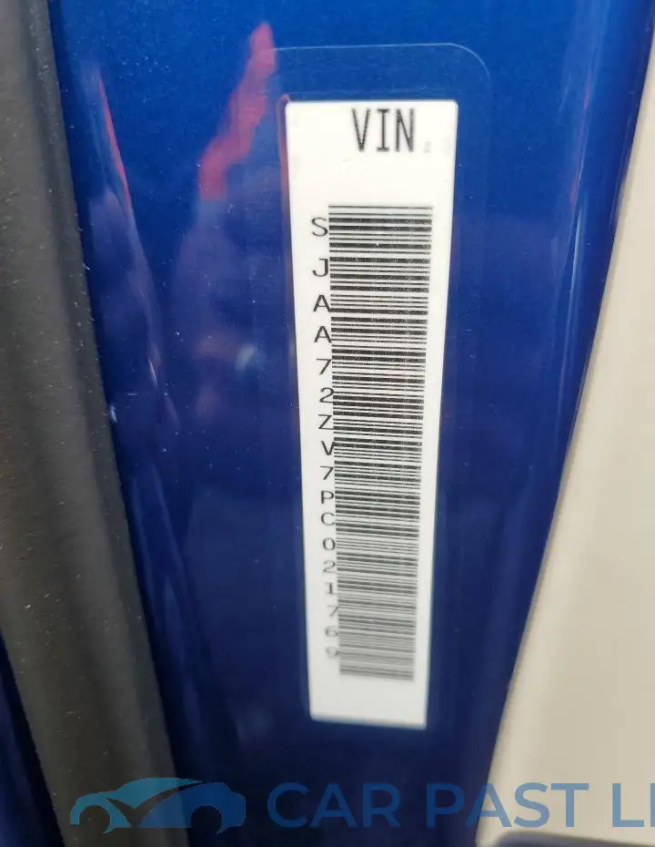 SJAA72ZV7PC021769# 12