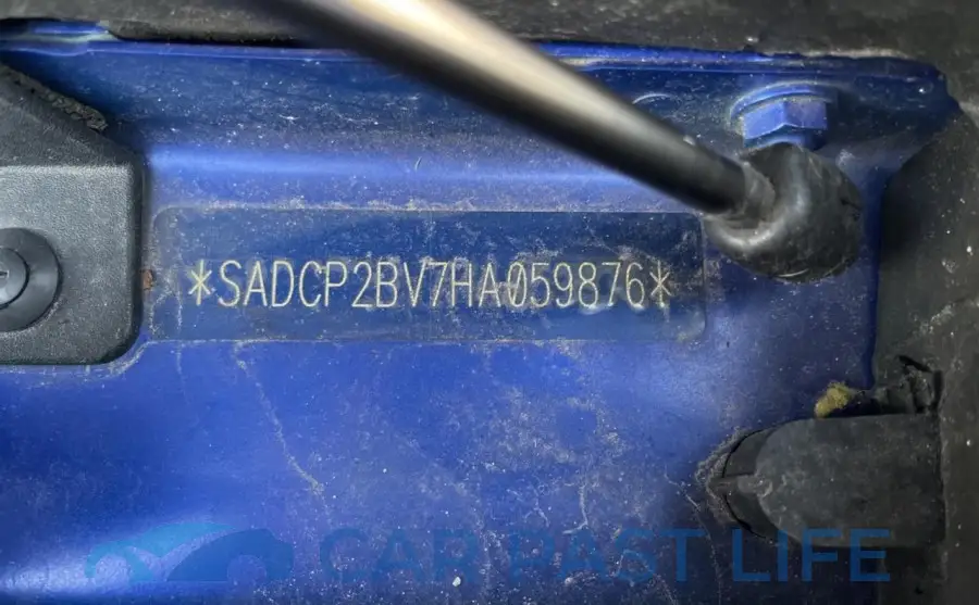 SADCP2BV7HA059876# 10