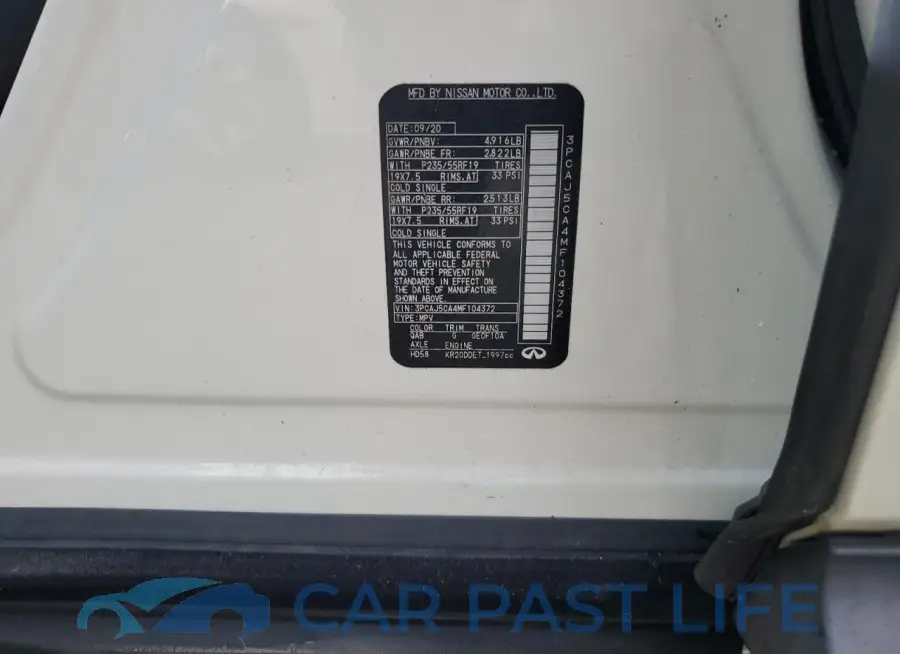 3PCAJ5CA4MF104372# 14